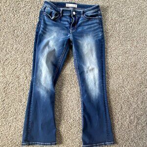 BKE Women's Blue Boot Cut Jeans